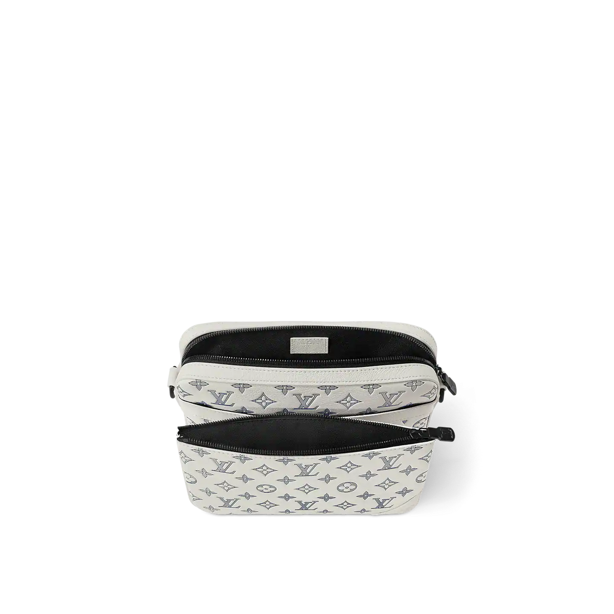Louis Vuitton Trio Messenger Bag - White & Navy Blue