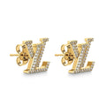 Louis Vuitton Iconic Diamond Earrings - 18K Yellow Gold